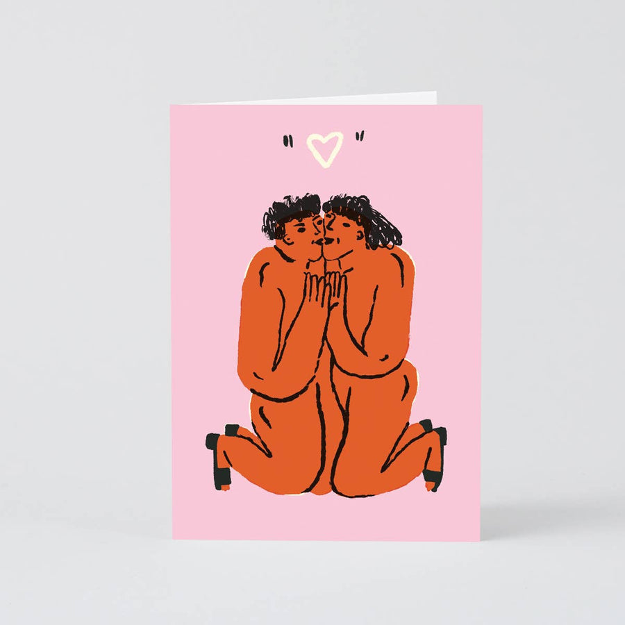 ‘Lovers’ Greetings Card