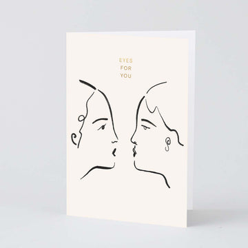 ‘Eyes For You’ Greetings Card