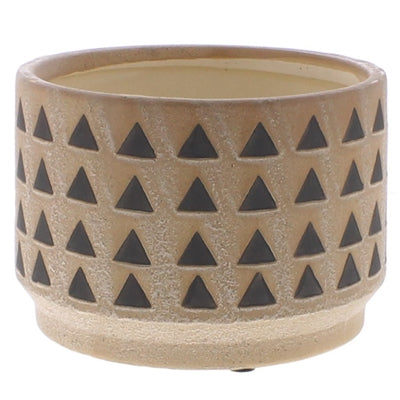 Ceramic Inca Cachepot