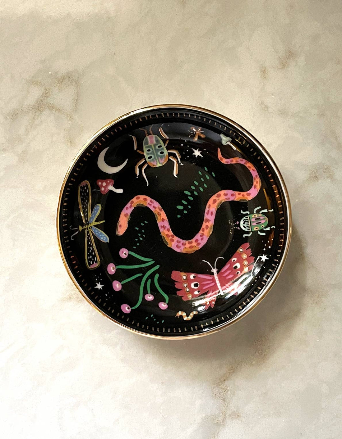 Idlewild Co. - Midnight Garden Trinket Dish