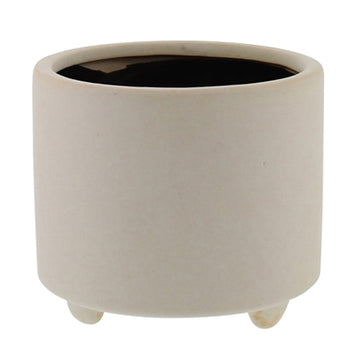 Simon Ceramic Footed Planter