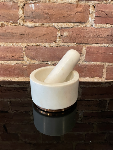 Marble Mortar and Pestle