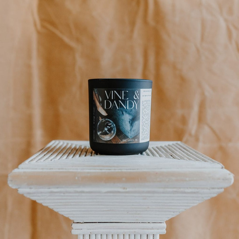 Vine & Dandy Candle by She Loves Me