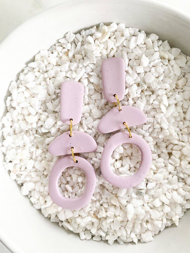 The Josie | Lilac | Polymer Clay Earrings