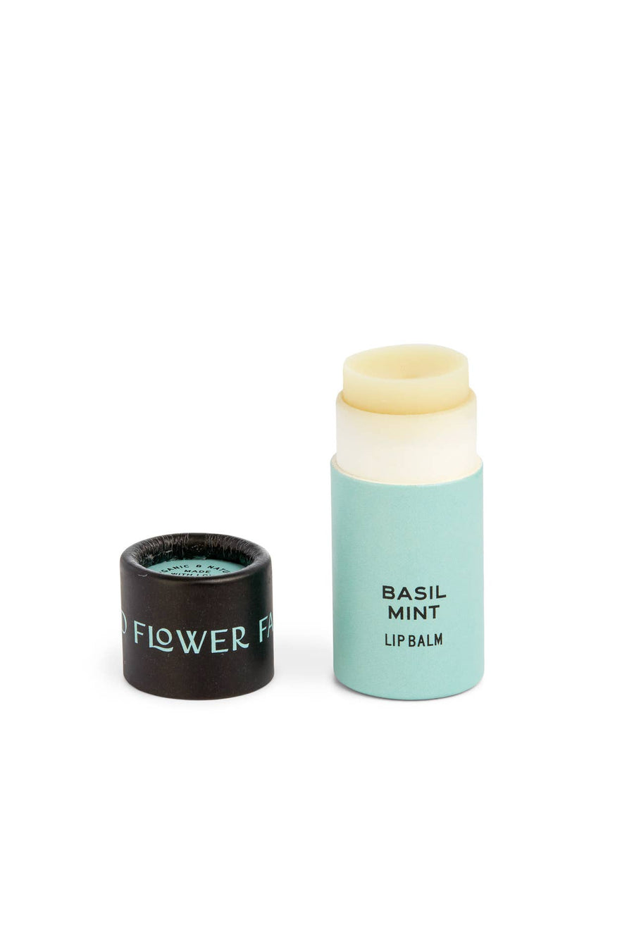 Good Flower Farm - Basil Mint Lip Balm / 0.3 oz Biodegradable Tube