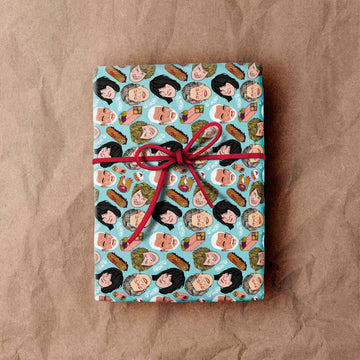 Great British Bake Off Wrapping Paper Sheet