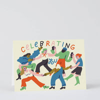 'Celebrating You' Greetings Card