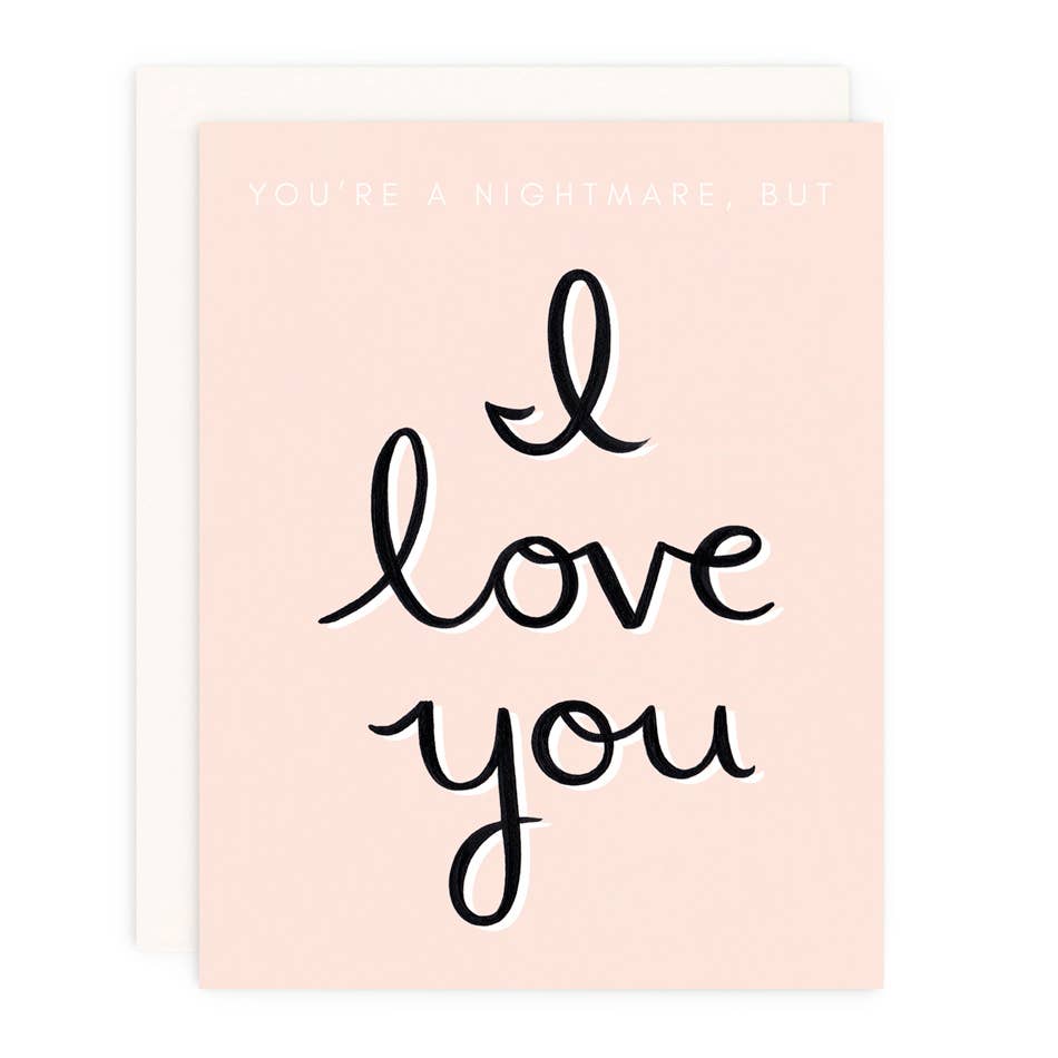 Nightmare But ILY Greeting Card