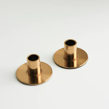 Gold Candle Holder